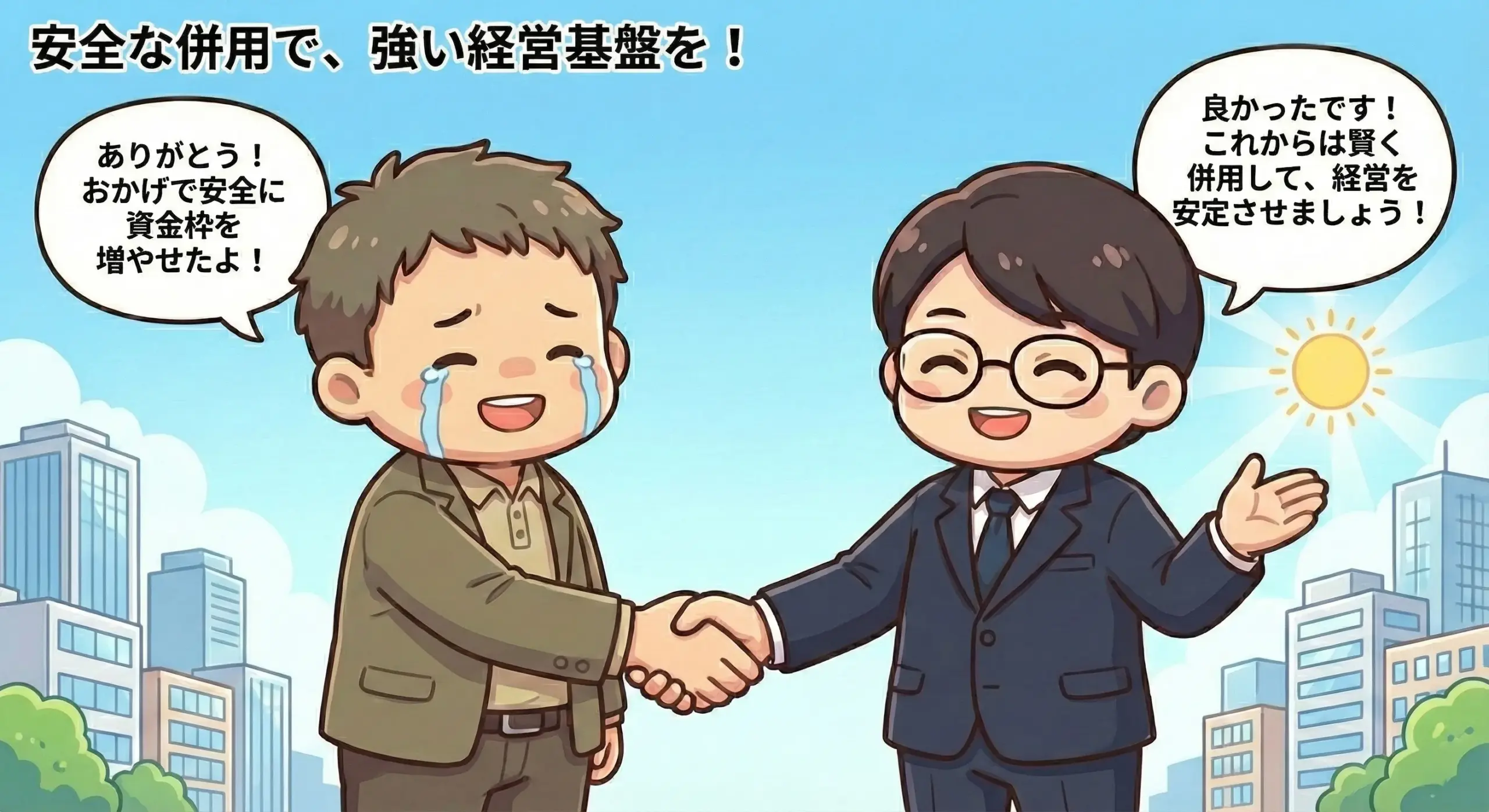 ファクタリング併用の要点を整理し、安全な手順を確認している経営者